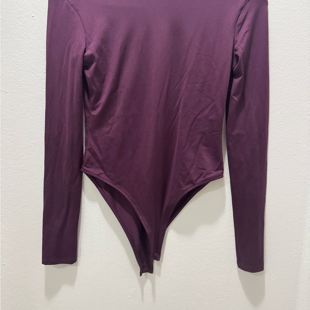 Zara Purple Long Sleeve Bodysuit